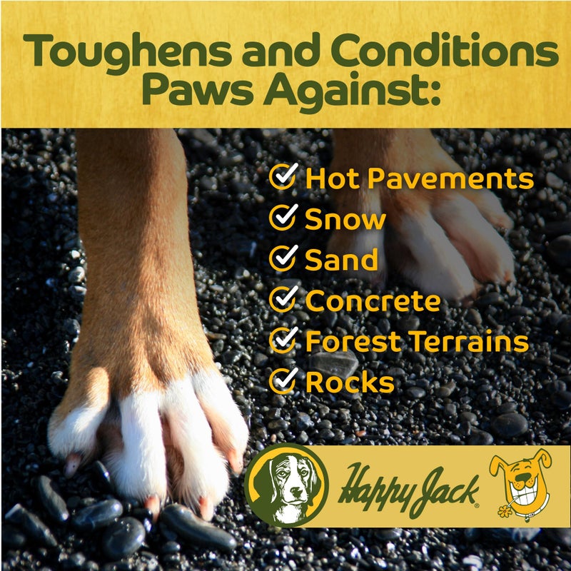 HAPPY JACK Pad Kote Paw Soother for Dogs, Cats & Horses (2 oz), Paw Lotion, Moisturizer & Soother for Puppies & Adults, Protects from Hot Pavement & Rough Terrain, Lick Safe - Image 3